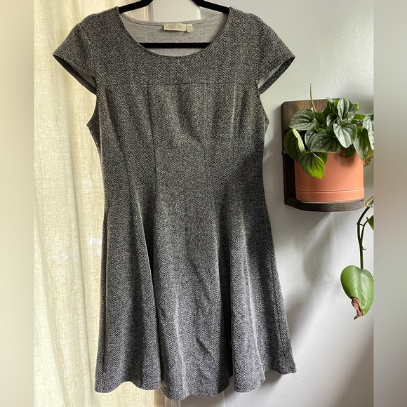 Cap Sleeve A-Line Dress - Picture 1 of 5